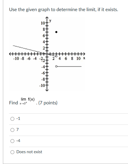 exi5t5. _ Iim x} . Find H3+ .{F' points} (3-1 C)? 0-4