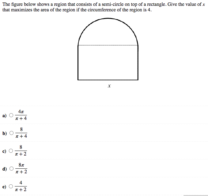 = 4 () O A = 64 and B = 12 d)