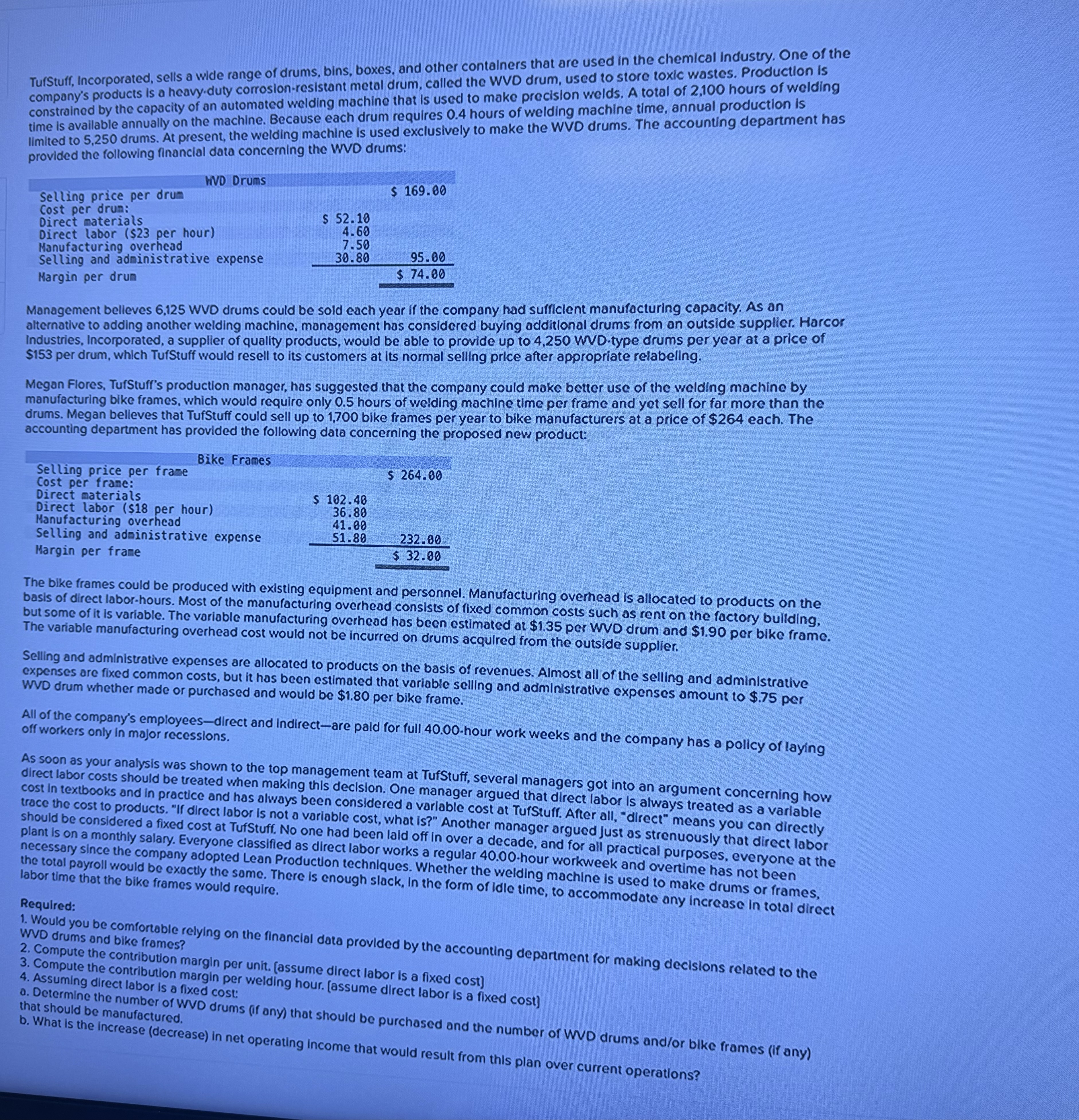 TufStuff, Incorporated. sells a wide range of drums. bins, boxes. and other