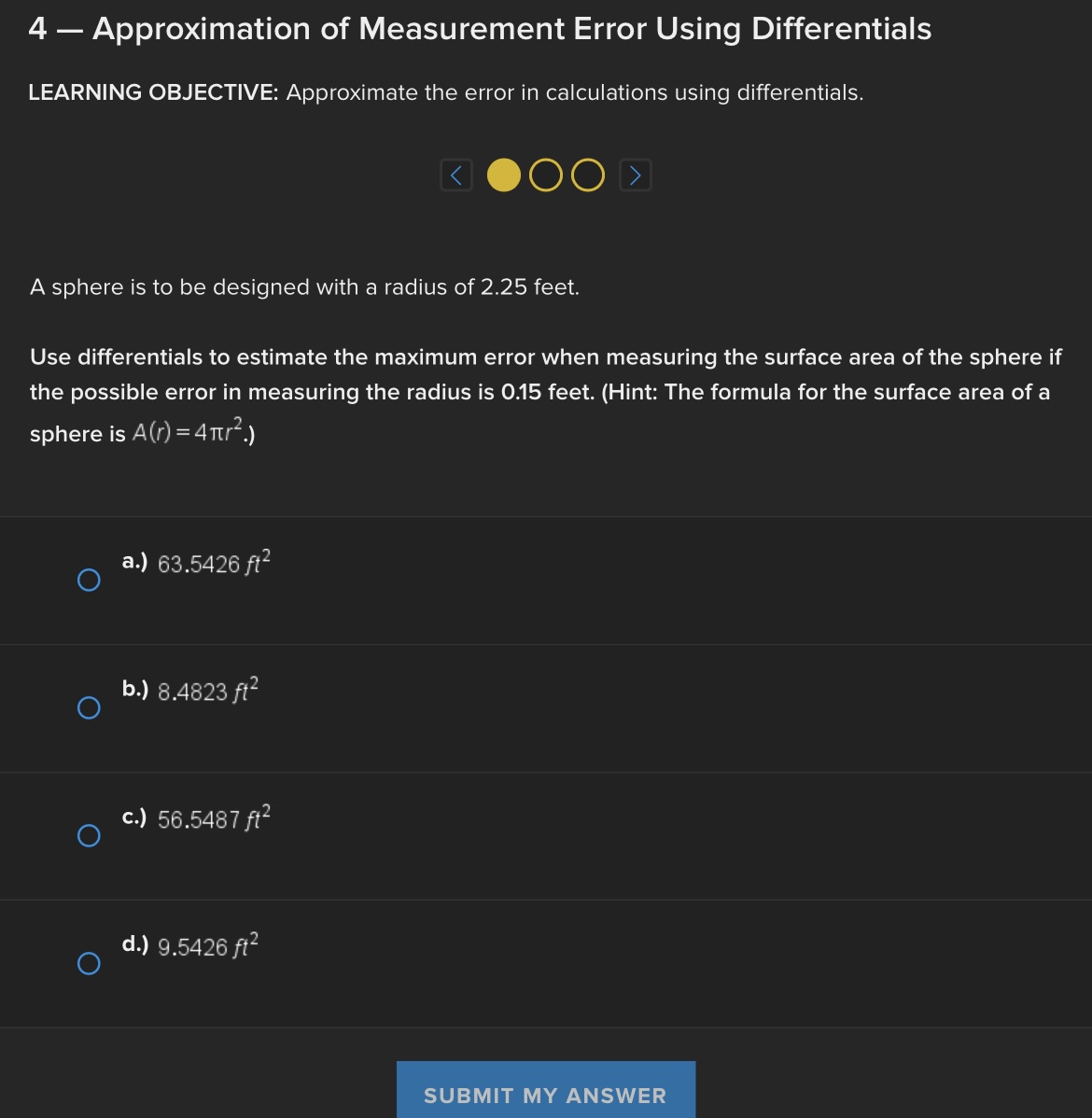 approximate a solution of the equation - '2: + '1 - 4