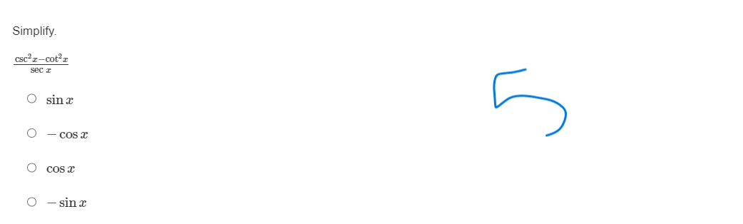 = cote cscr cot rcscr = cot x cscr cos c csc