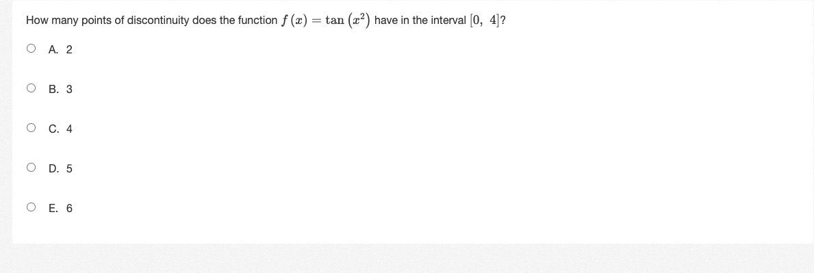 Theorem? O A. 0 O 3.1 O 6.2 0 D3 Find the