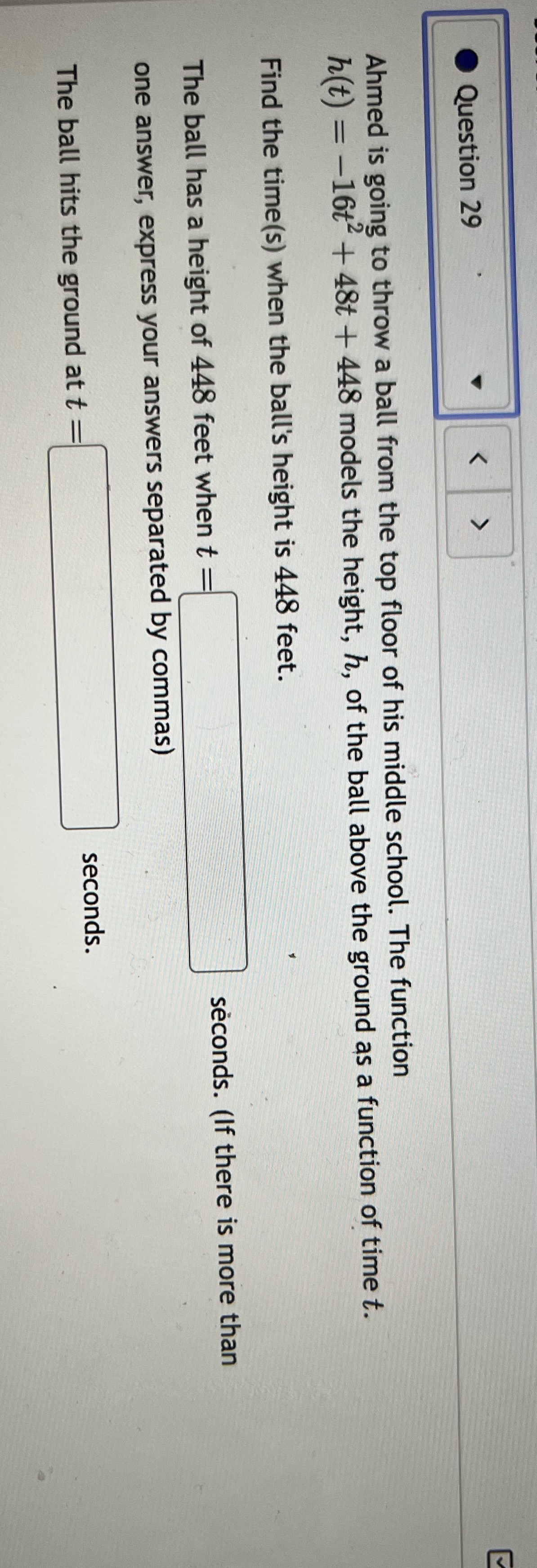 Please help, I'll upvote your work :) Question 29 Ahmed is