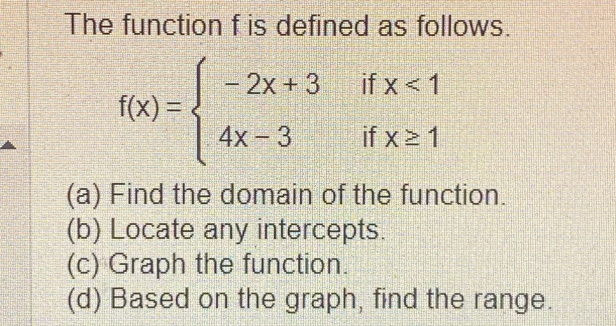 Awfunctlon f is defined as follows. f(xy 2K+3 ifk