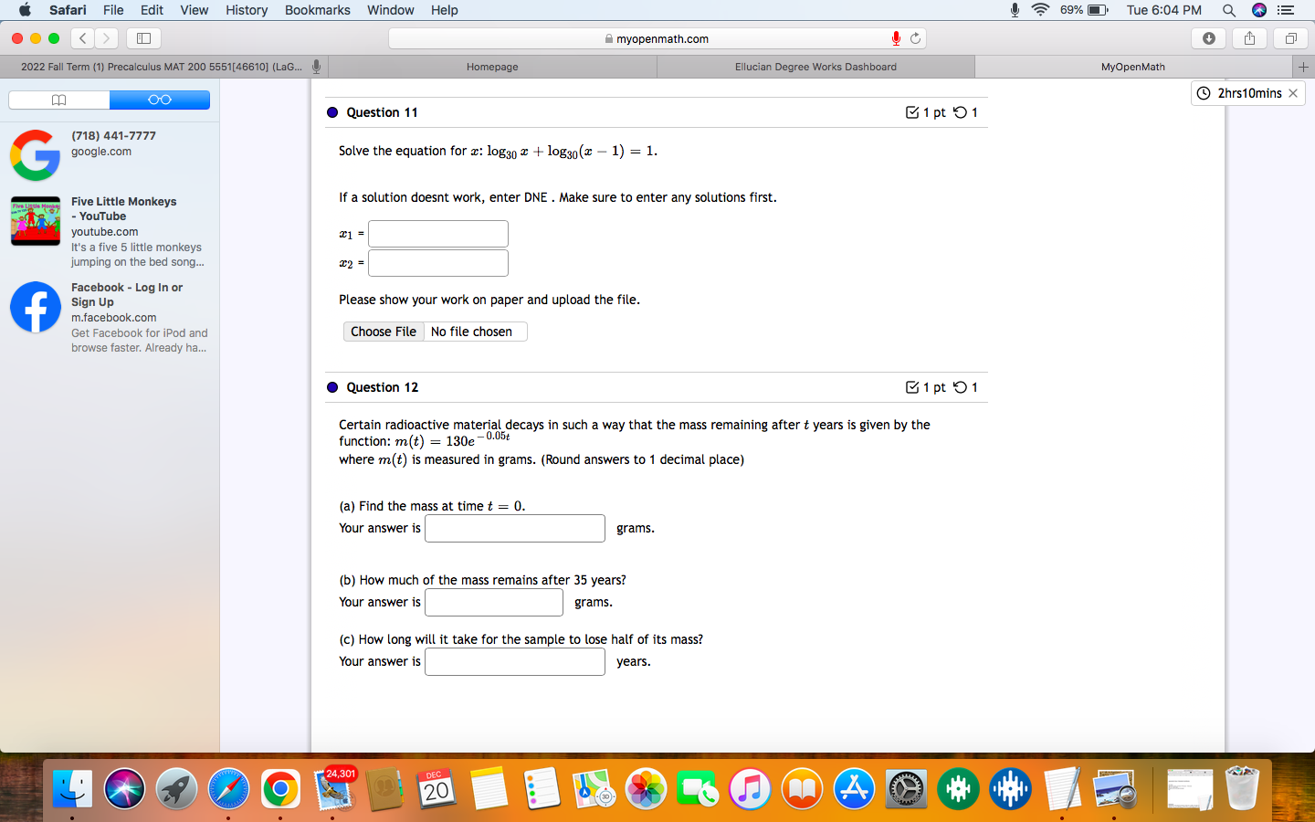 f() has an inverse function f -(z), could either the graph of
