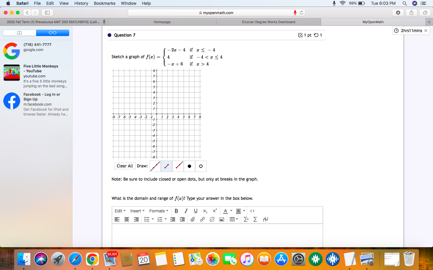 Sign Up . Question 3 1 pt 9 1 m.facebook.com Get Facebook