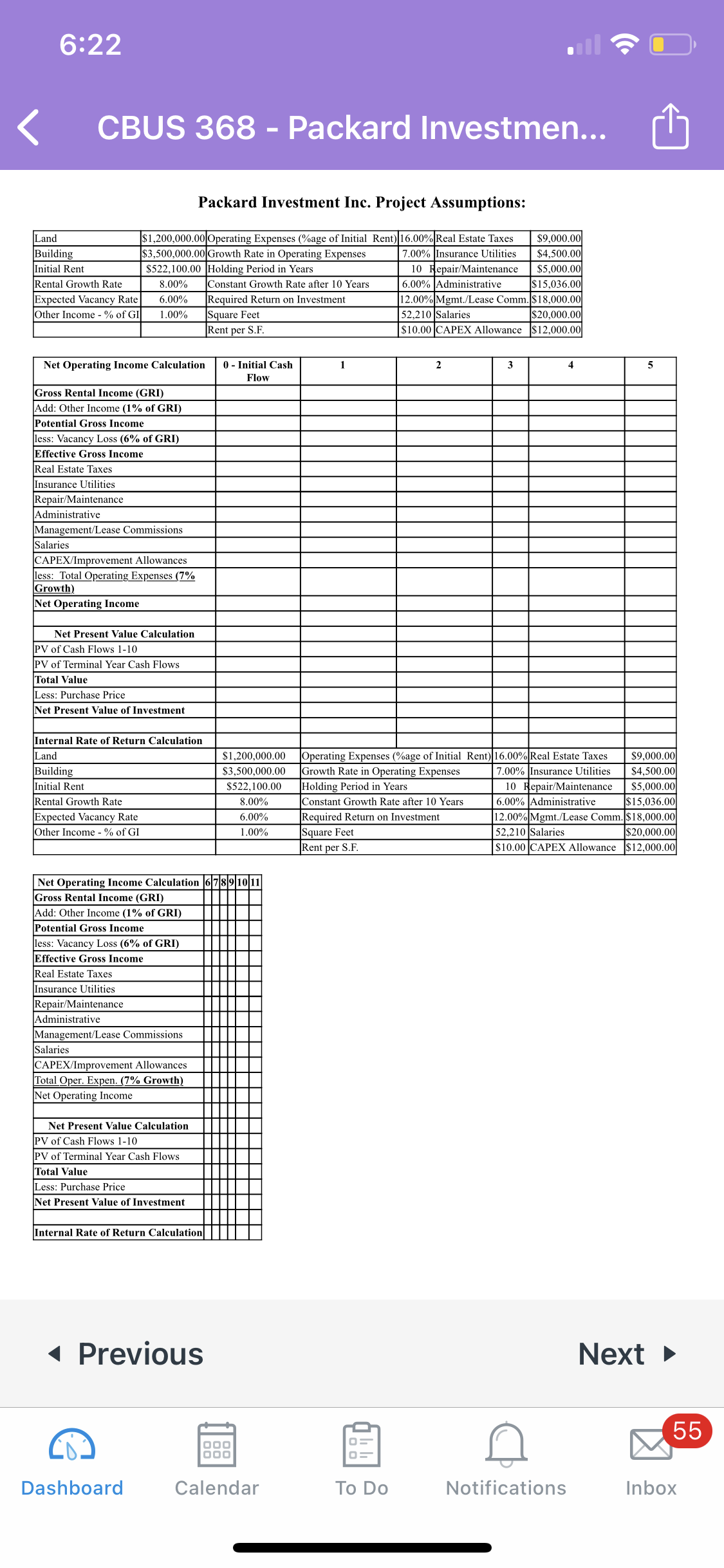  Please include excel sheet on how to answer the following questions: