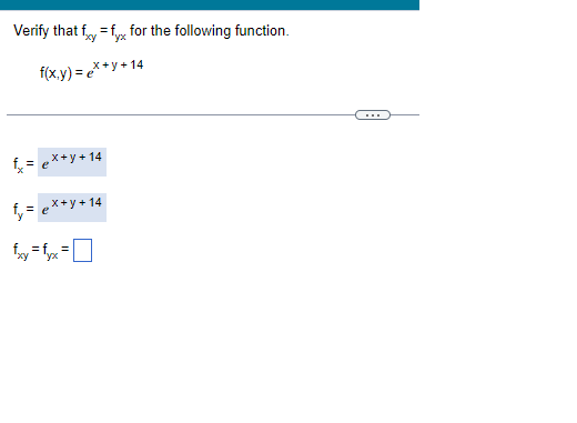 2 = 12xy 2 dy ah dy dx =Find the four second