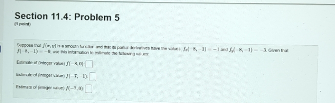 that f(:, y) is a smooth function and that its partial derivatives