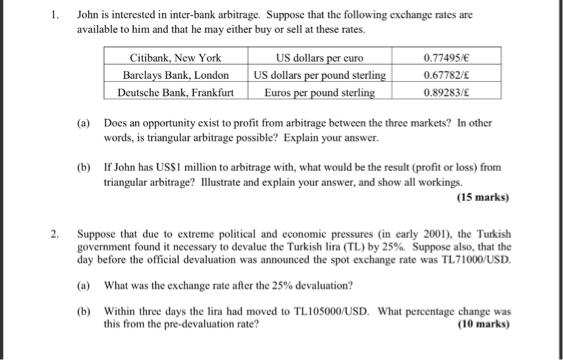 he may either buy or sell at these rates. Citibank New York
