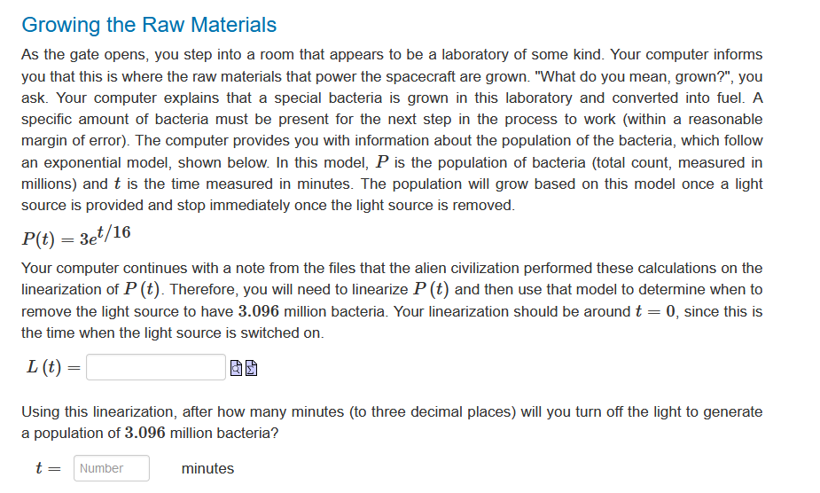  Growing the Raw Materials As the gate opens, you step into