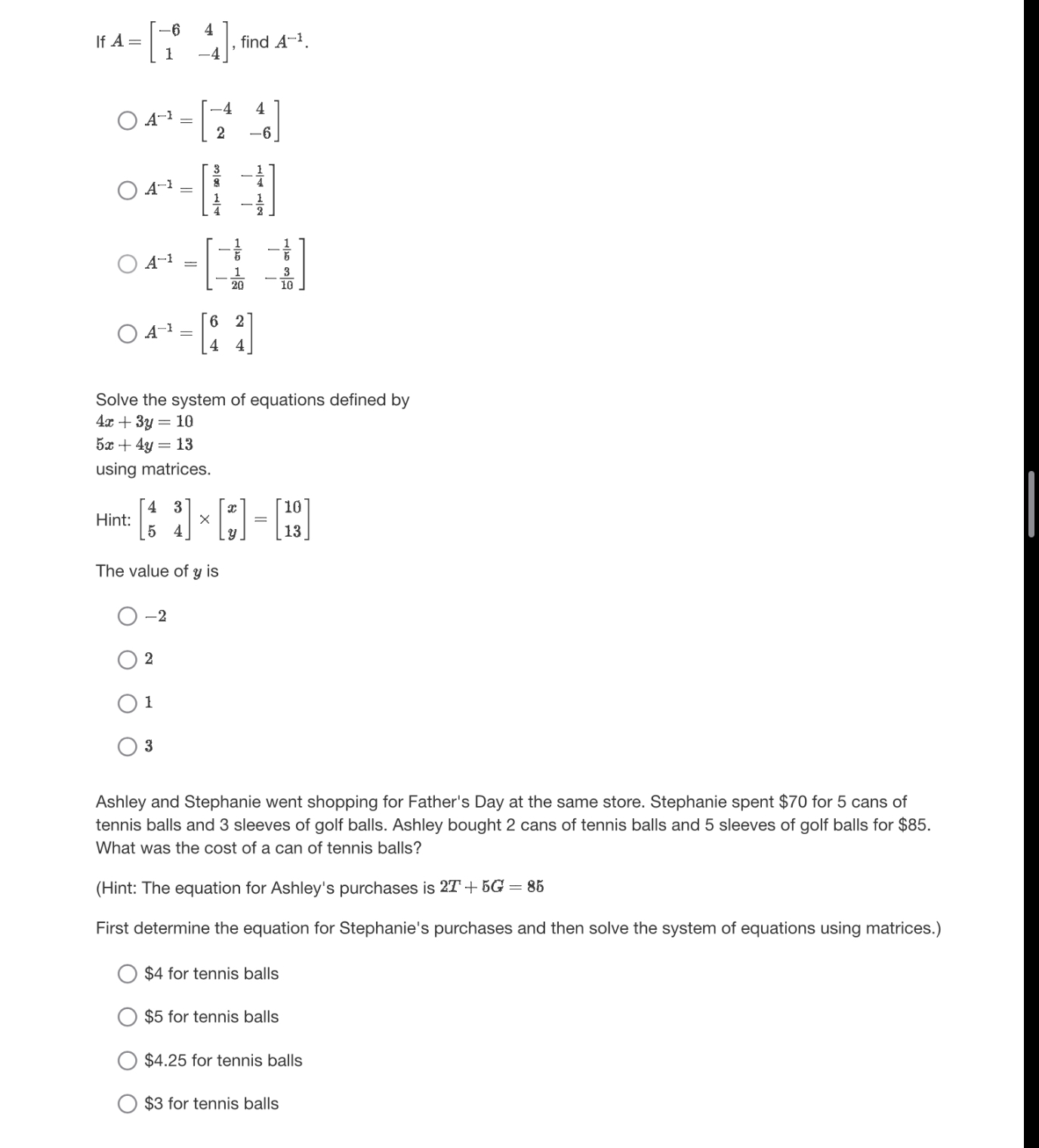 vertices labelled A', B', and C' using a translation matrix defined as