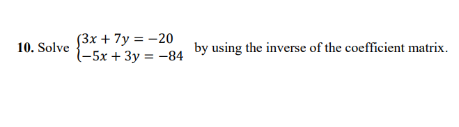 = -8+ (-2)] 10 24 + (-4) = 20 M = 12(3x