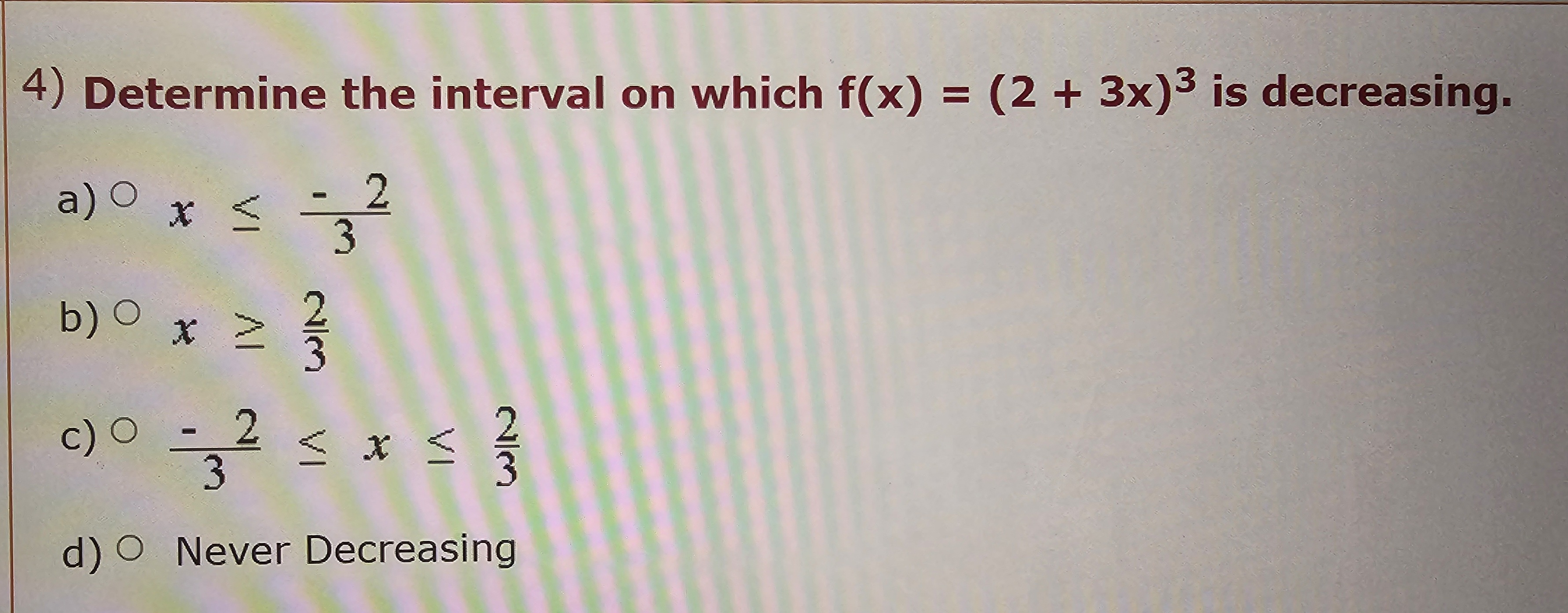 = b) c = - 3 2 c)OC = 6 d) c