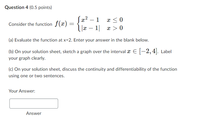 x2 - 1 x 50 a - 1 x >0 (a) Evaluate