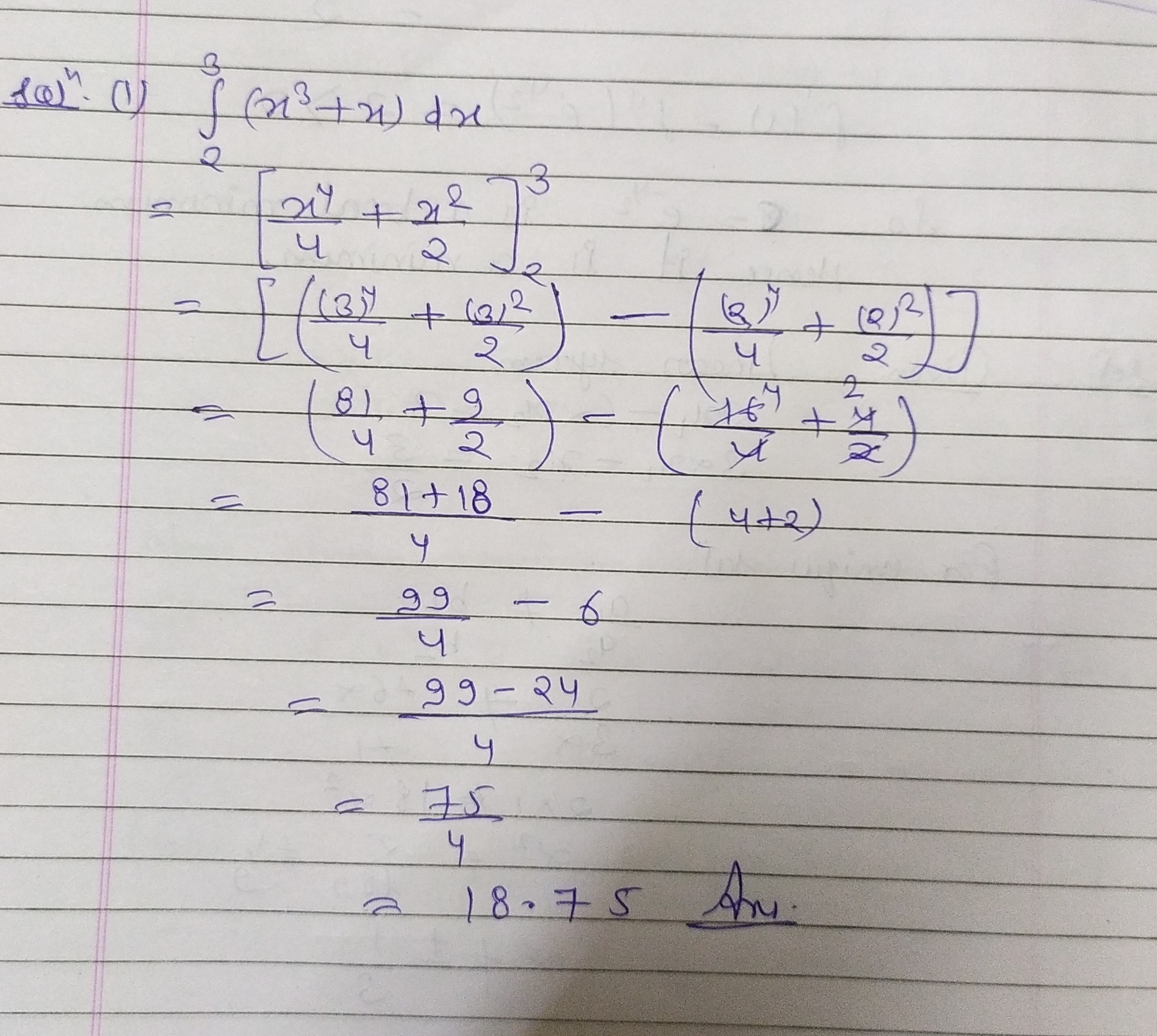 = f ( b)- fea) a flay = c 9/ml # 1