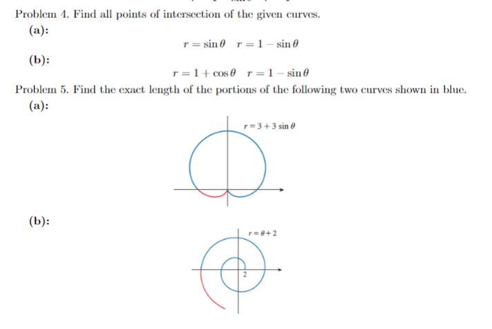 r = sin O r = I sin O (b): r =