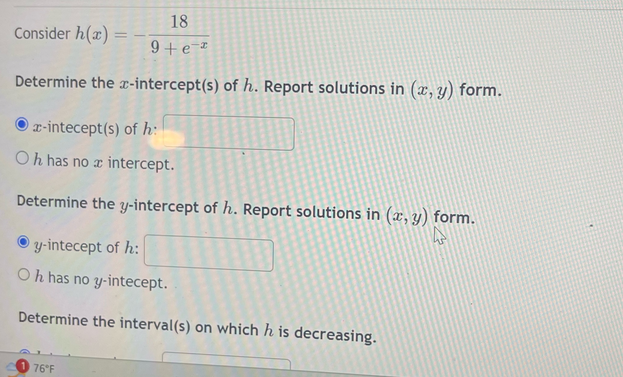  Also determine when interval is increasing Determine local max and minDetermine