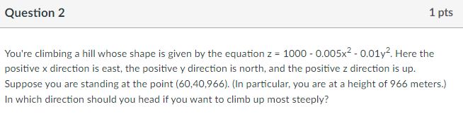 the point 150.40.91.55}. [In particular. you are at a height of 5'66