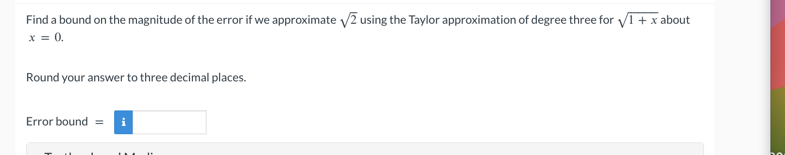 right shows y = sin x and its Taylor polynomials III +
