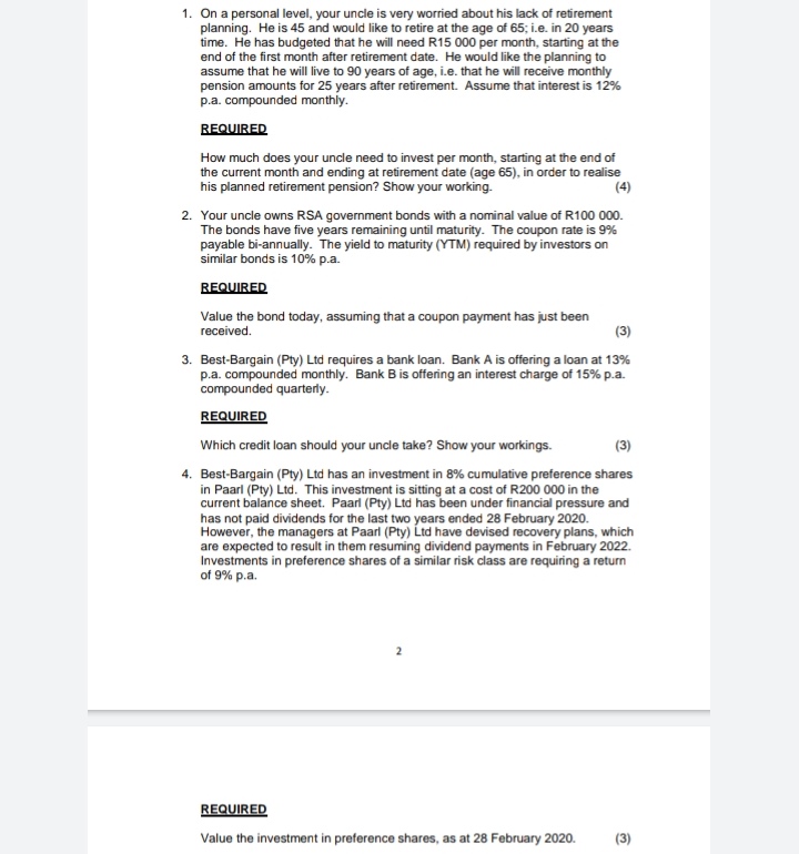  I need an answer to this question 1. On a personal