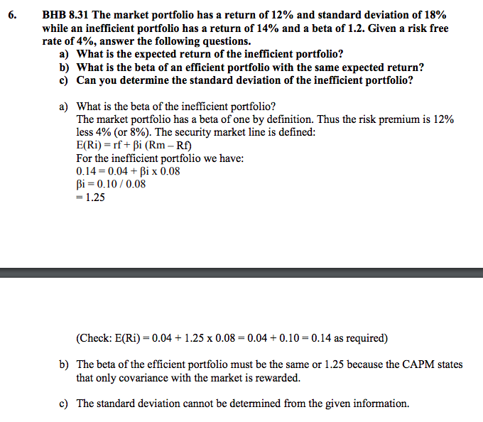 and (b). I am confused about the answers that why the expected