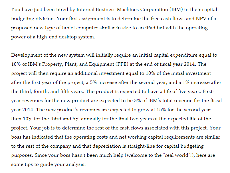 be structured similarly to the example on Page 241 of your Corporate