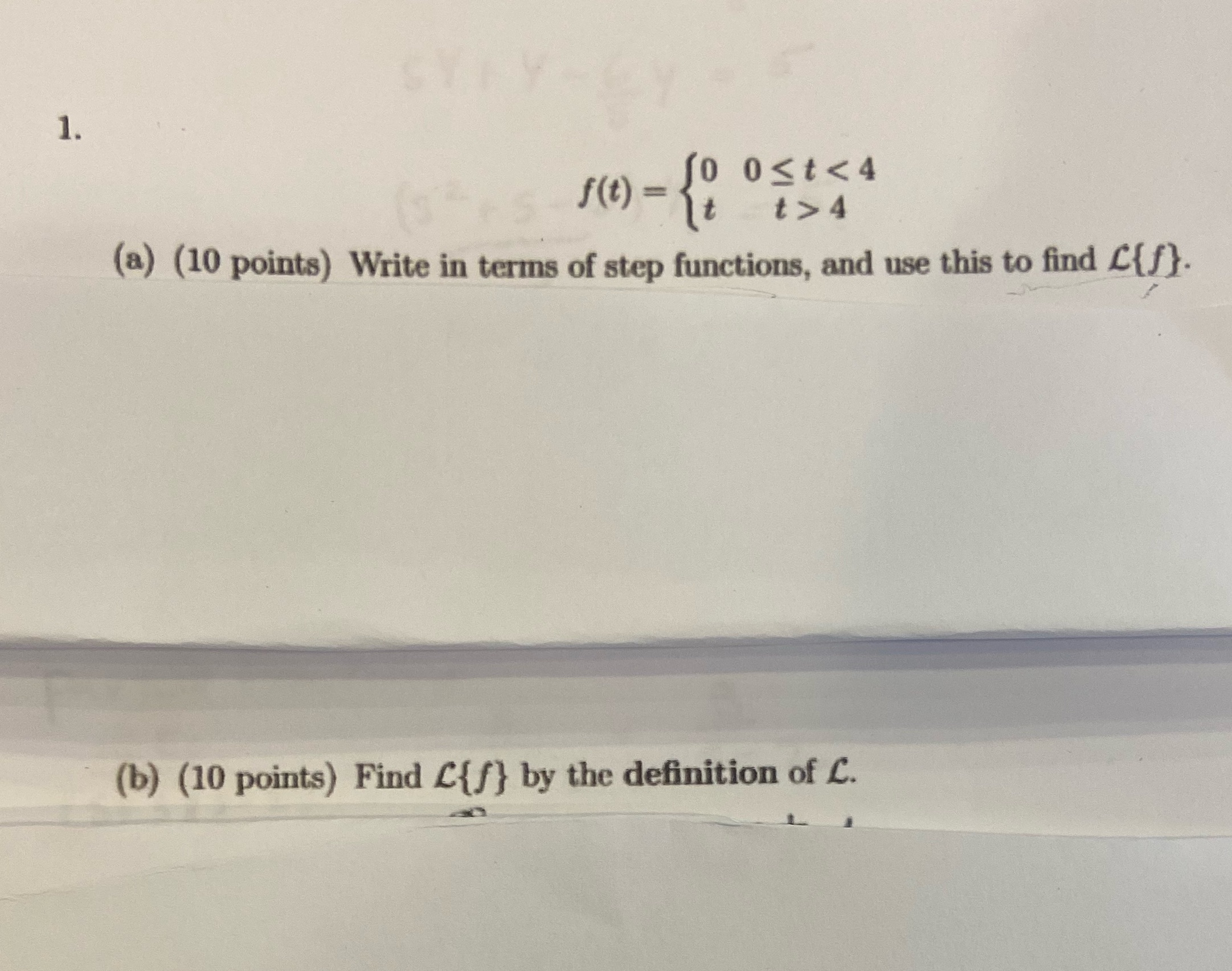 formulas and calculations used to solve 1. Jo Ost 4 (a) (10