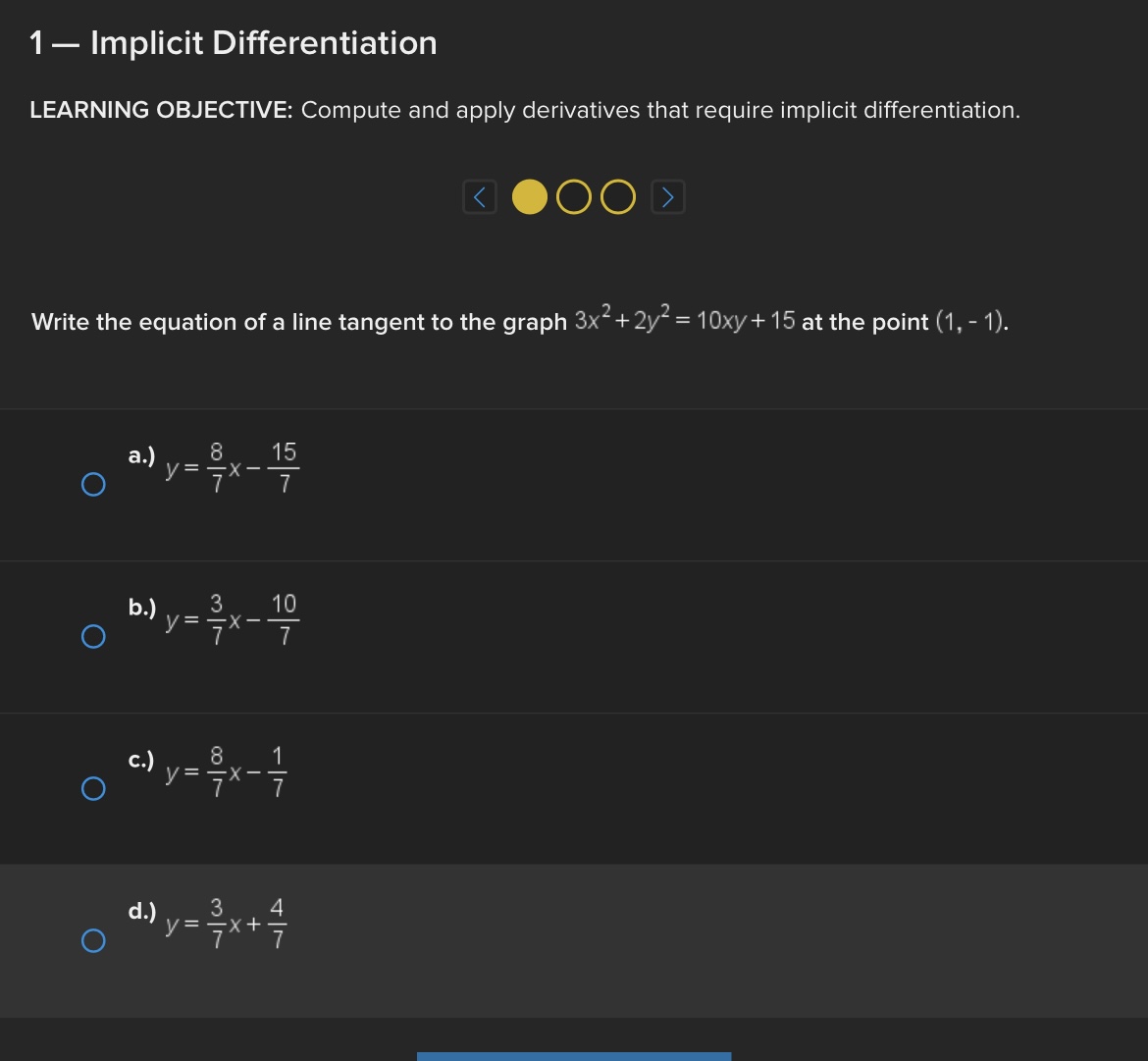 LEARNING OBJECTIVE: Compute derivatives of functions involving the inverse trigonometric functions Find
