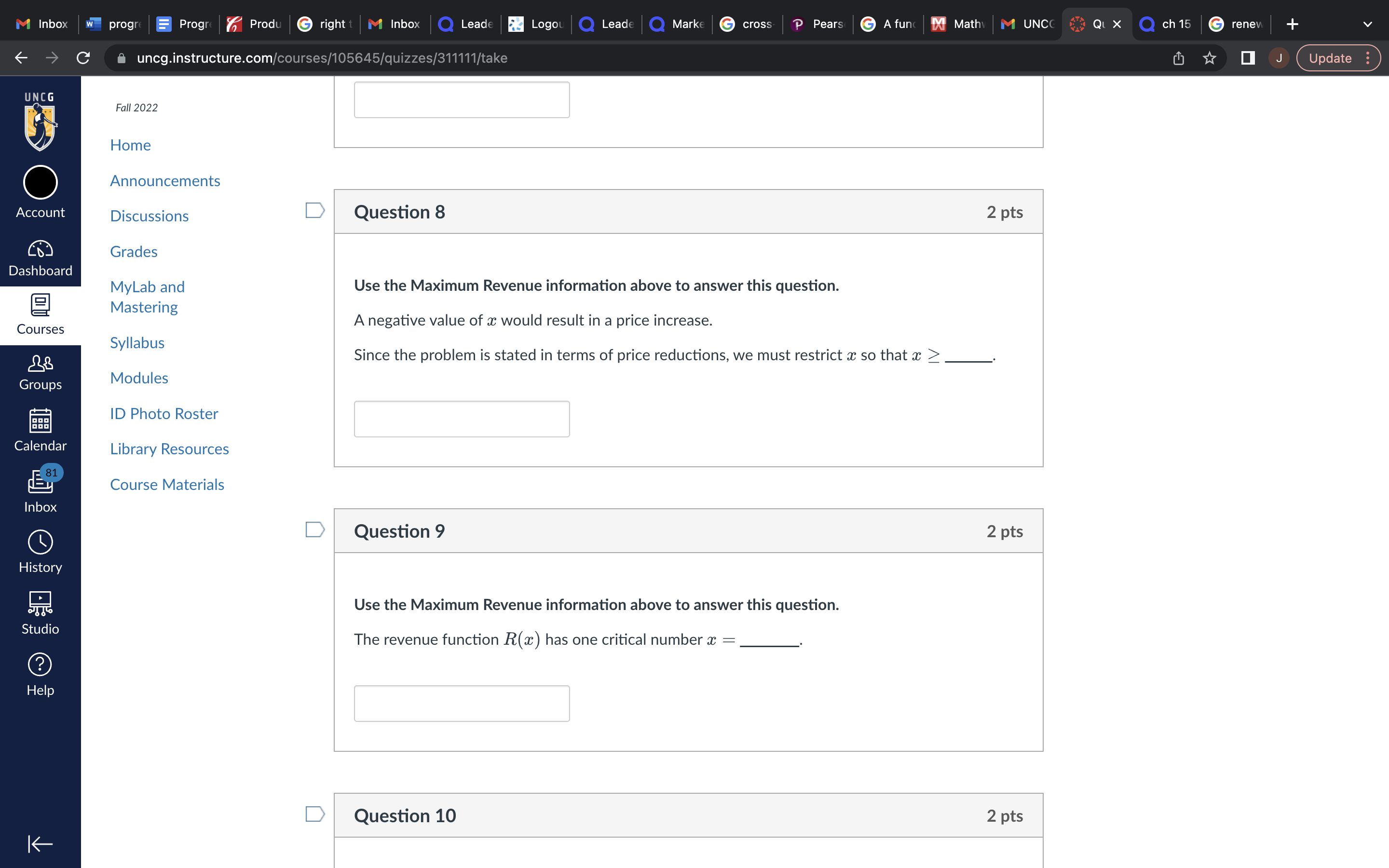 640 + 4036 revenue number of sandwiches sold , Question 6 2