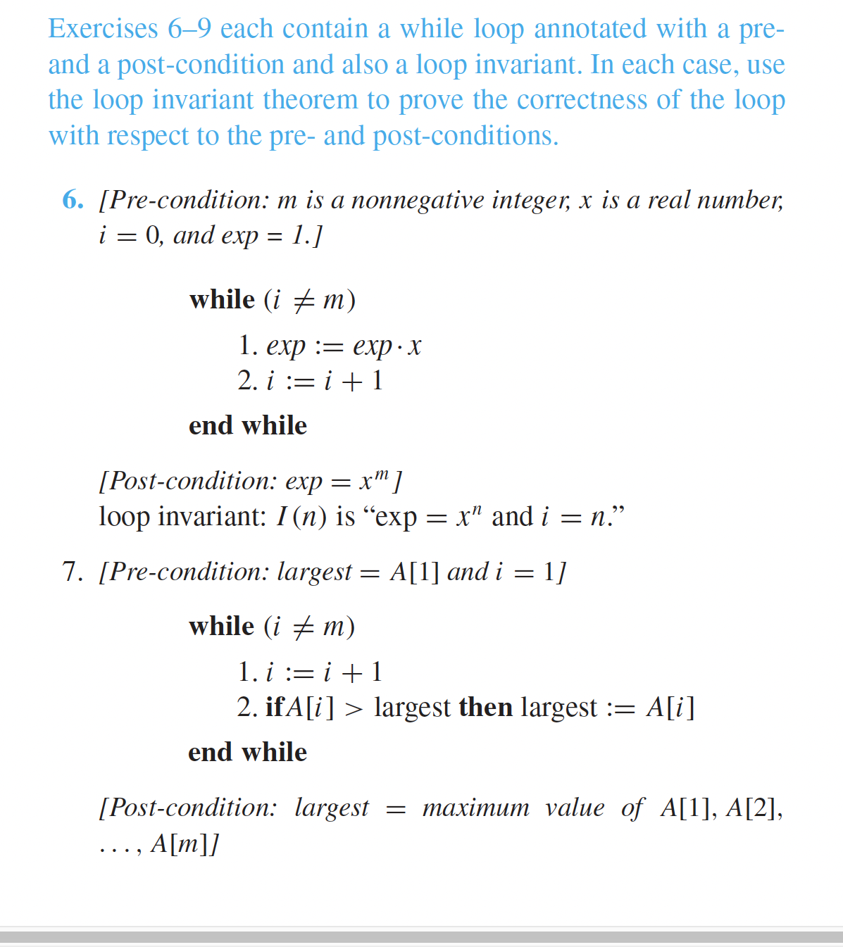 m+4 n := n -2 end while predicate: m + n is