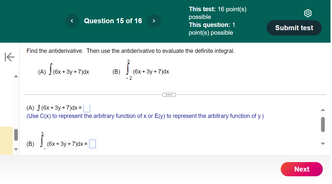 below and ll in the answer boxes within your choice. | (Type