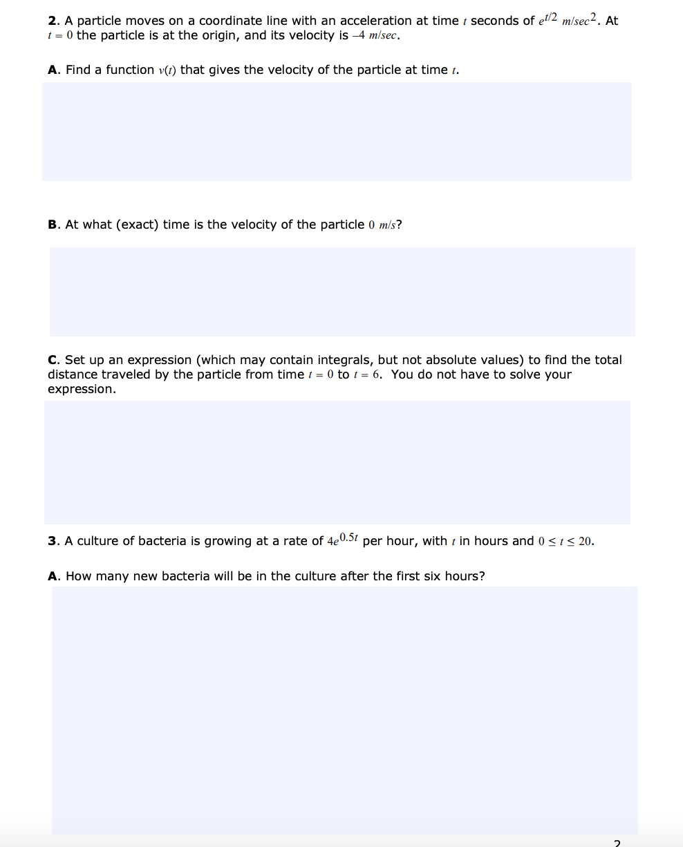 function y = fl(x). C. Using part A and the notion of