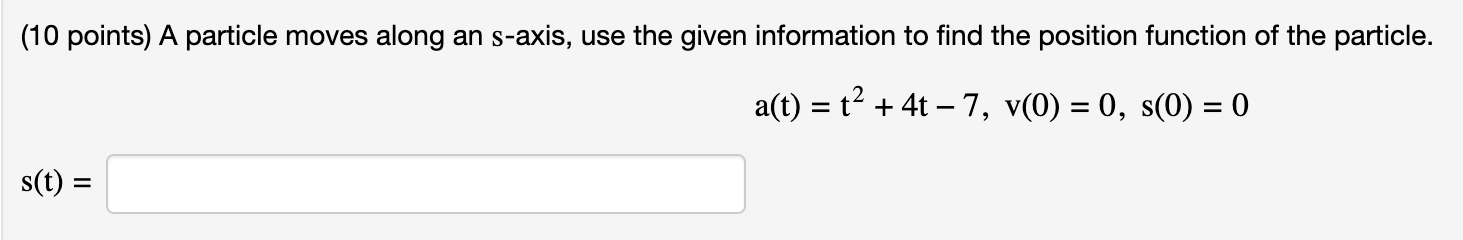particle during the given time interval. v(t)=t\\/f;05ts4 Displacement 2 Distance 2 (10