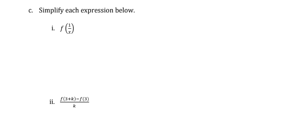 (these are y-values], and where they occur [this is an x-values]: iv.