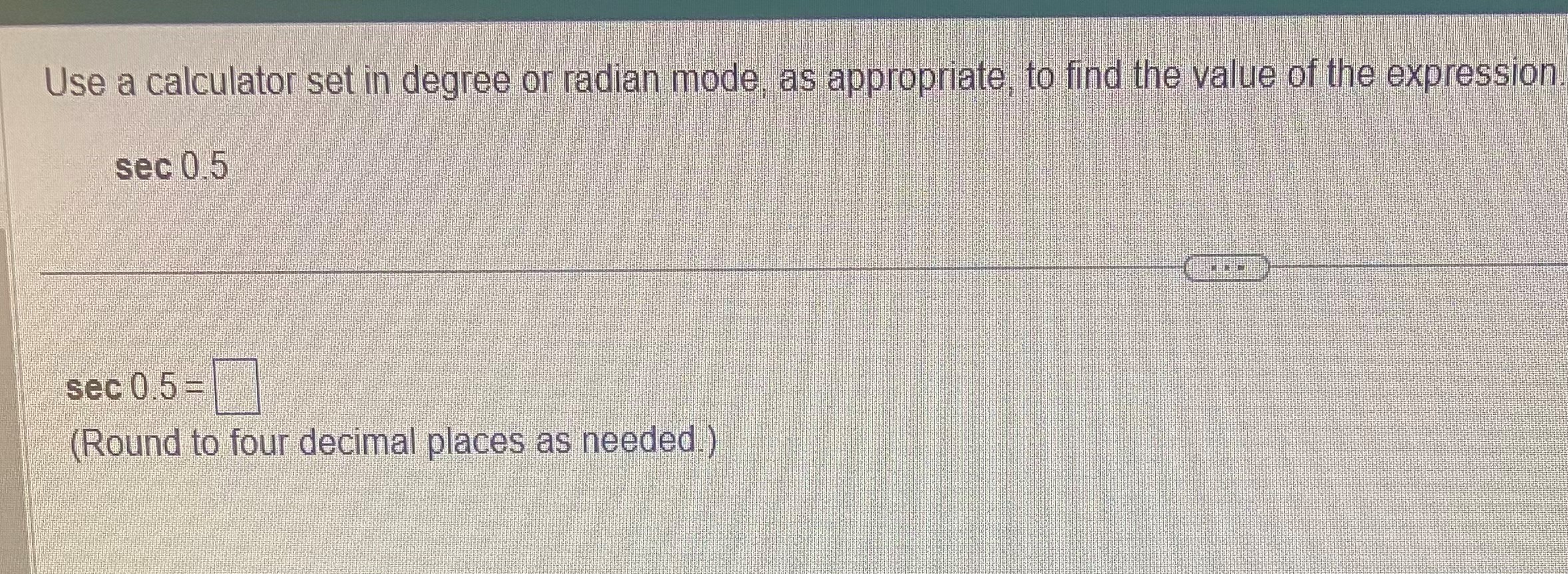 radicals. Use integers or fractions for any numbers in the expression.)Use the