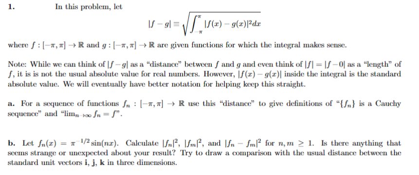 g(1)|2dr where f : [-7, #] -> R and g : [-7,