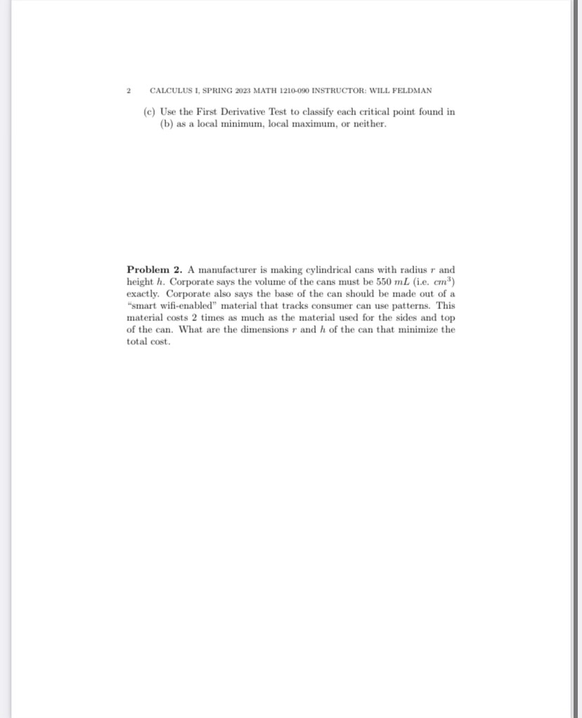 of f(x) and state whether each one is a stationary point or