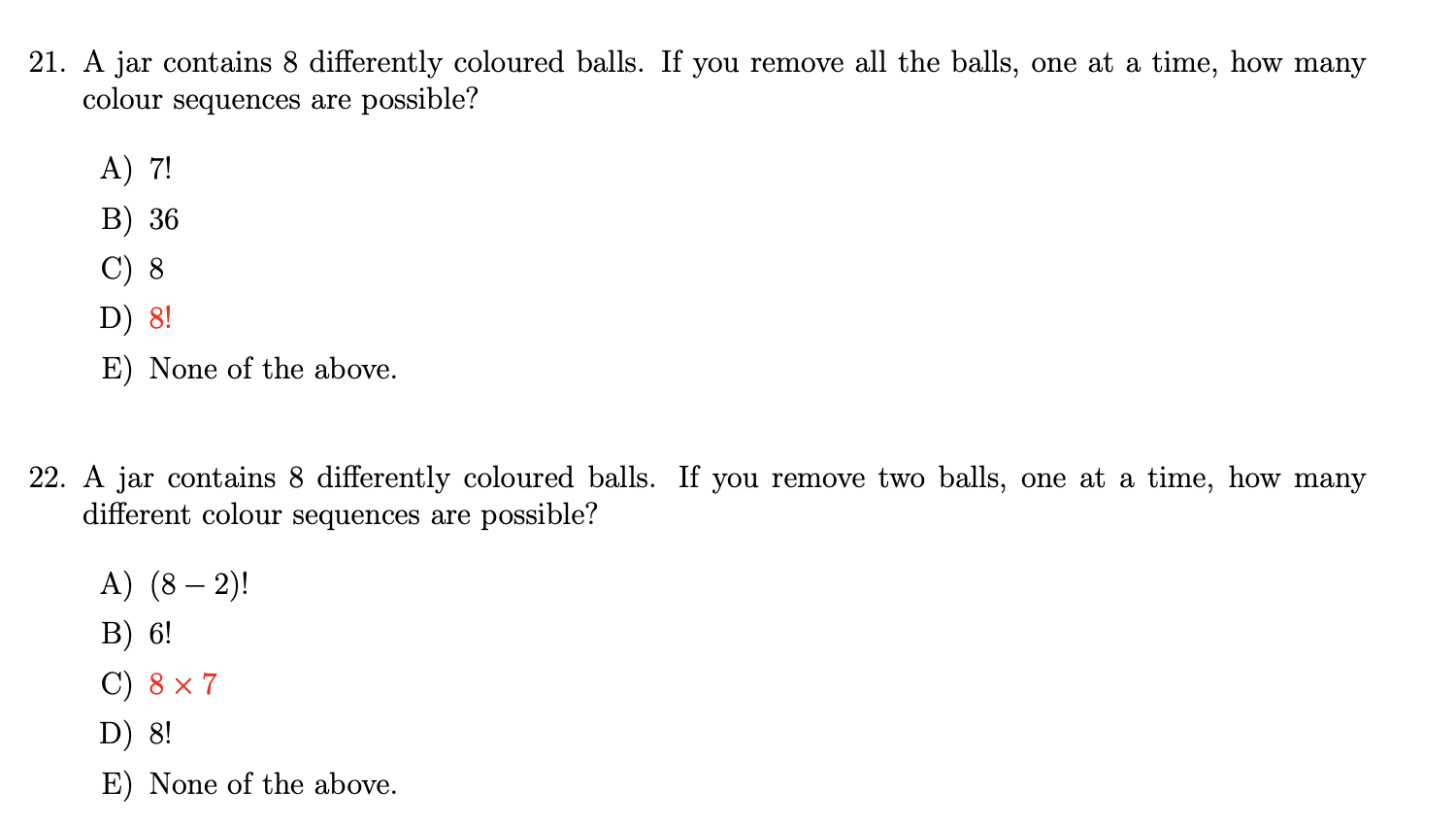 - (-2+ 22) 2 (2) D) ELO V4 - (2 - 3)2