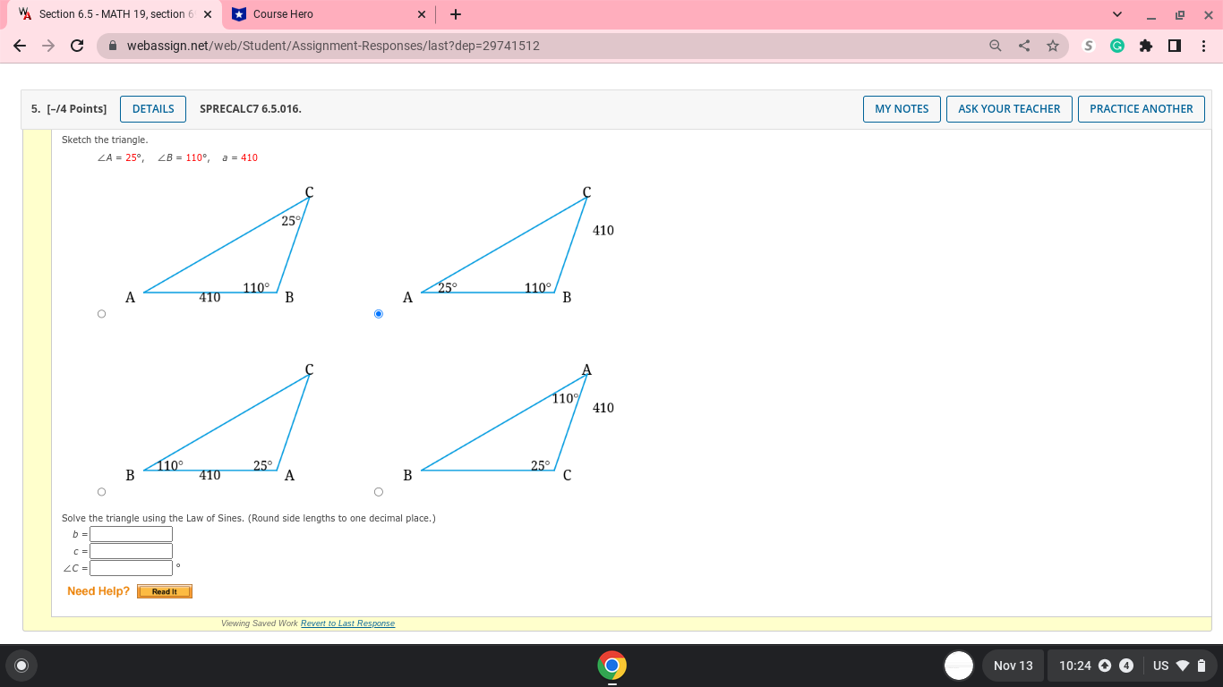 X + X - > C O webassign.net/web/Student/Assignment-Responses/last?dep=29741512 SGAO 3. [-/1 Points]