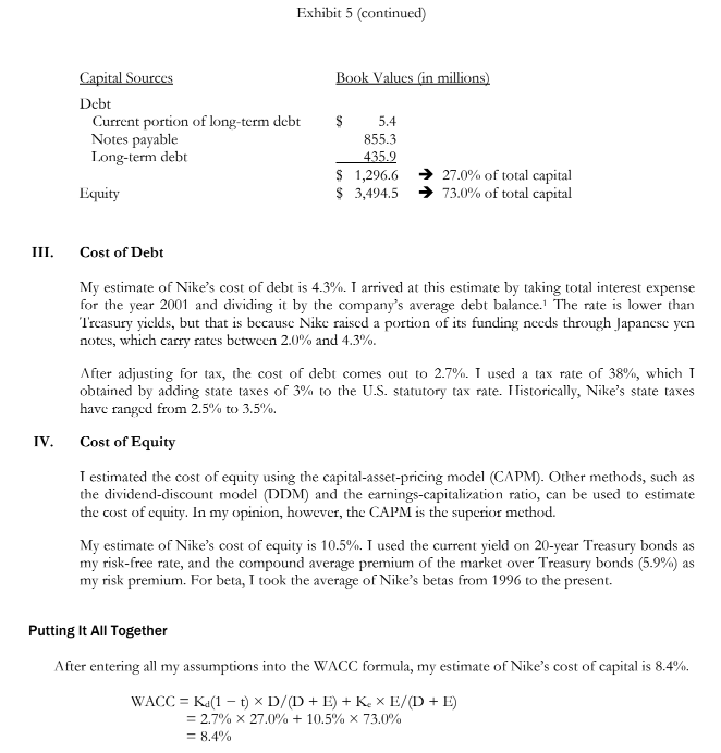 Ford. Taking into consideration the information provided by Joanna in her memo,