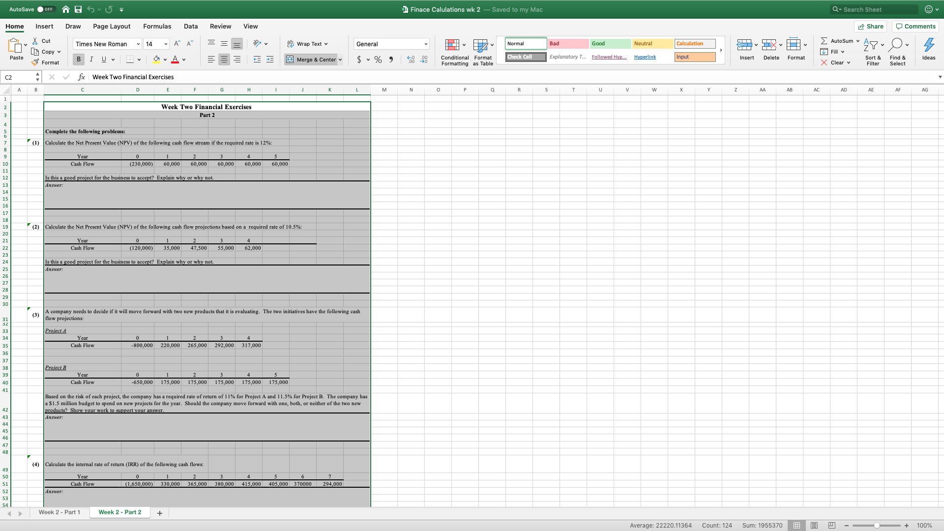  Please explain part 2, I received help for part one already.
