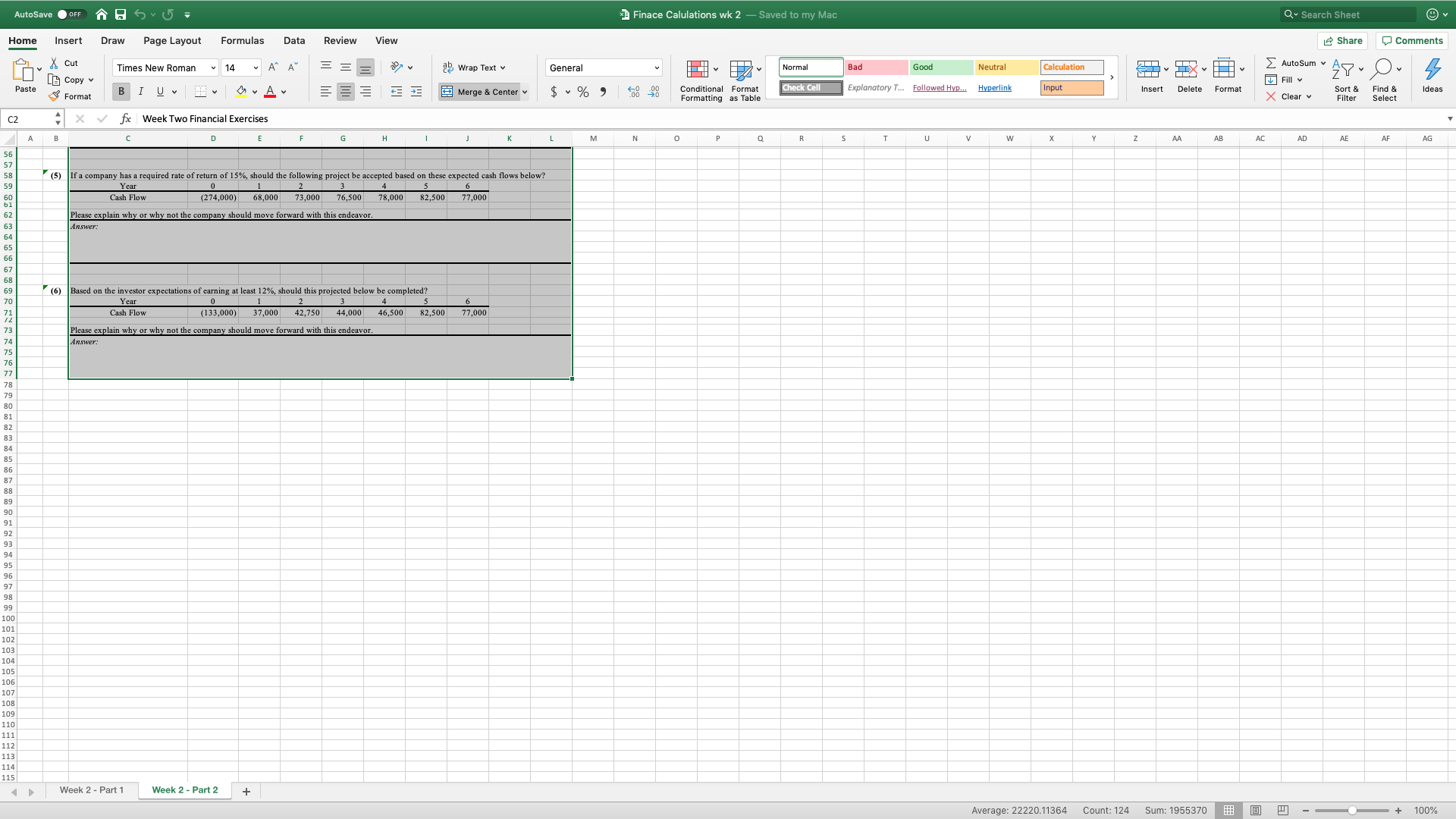 Draw Page Layout Formulas Data Review View Share Comments & Cut Times