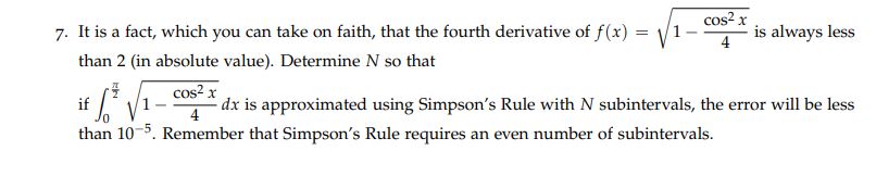 as Simpsons rule, midpoint rule, trapezoidal rule as specified in the question?