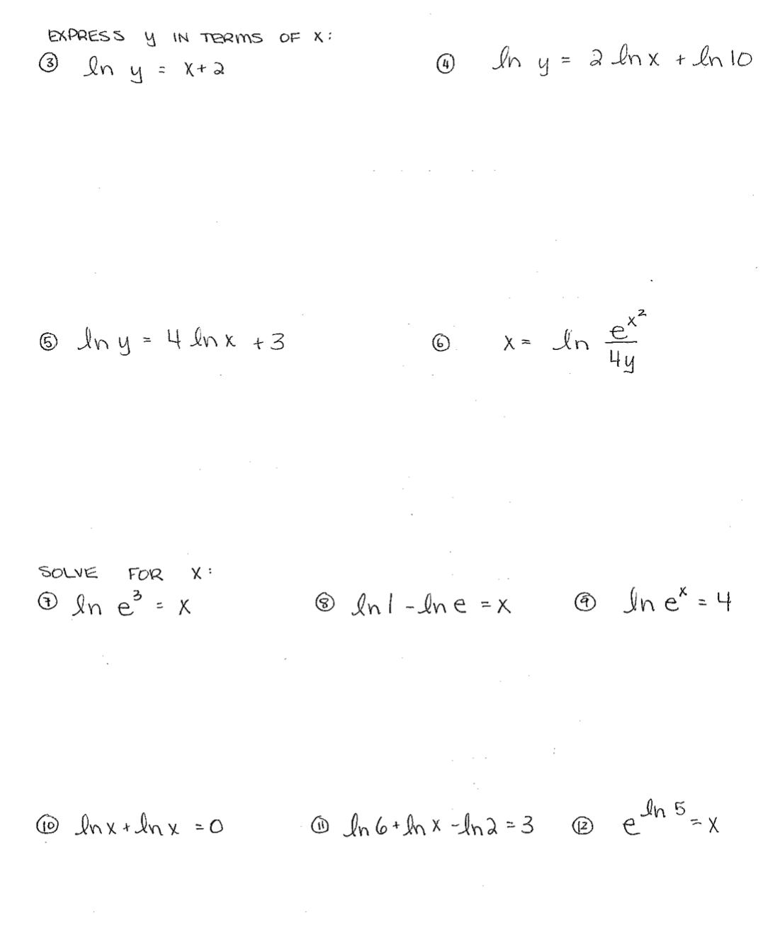 9 ( x ) = x2 - 5, FIND @ f(g (7)