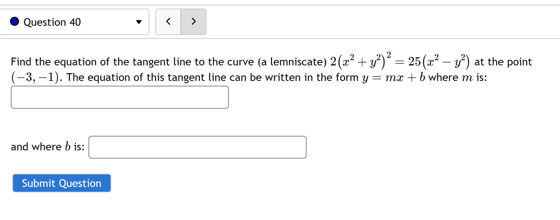 23/3 Now, find the equation of the tangent line to the curve