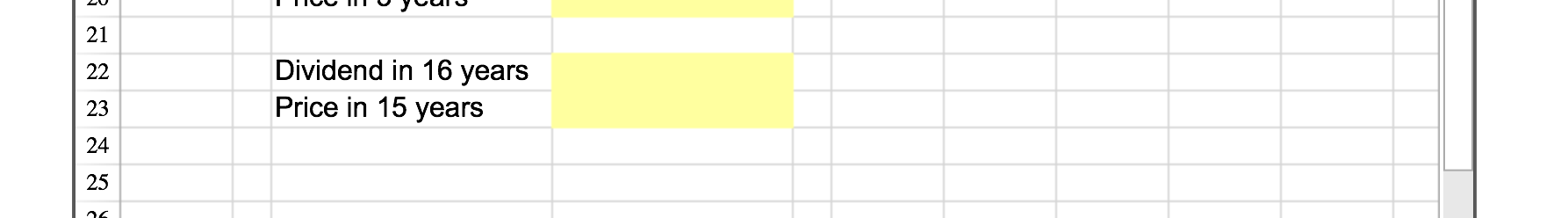 X V A B C D E F G H I The