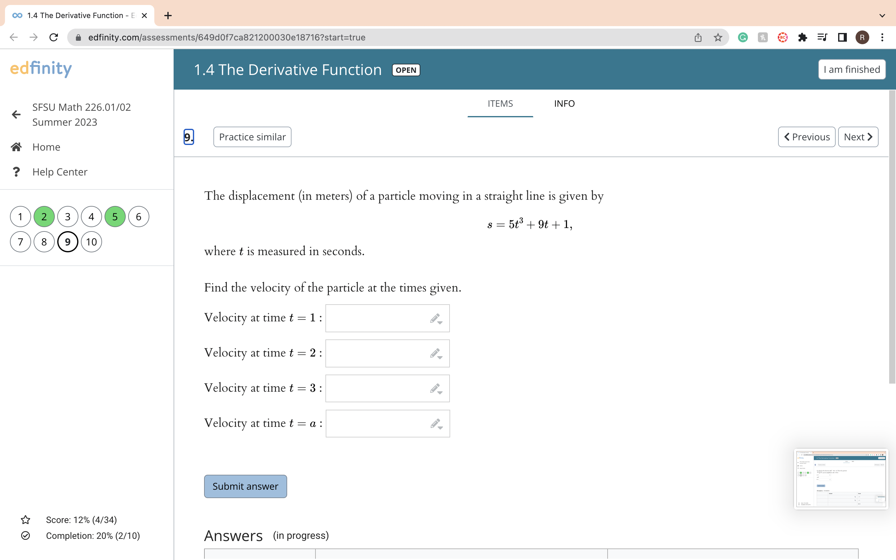 x > -1/2 O G. All real numbers OH. Nonnegative real numbers