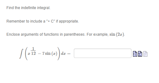 appropriate. Enclose arguments of functions in parentheses. For example, sin (21). 1