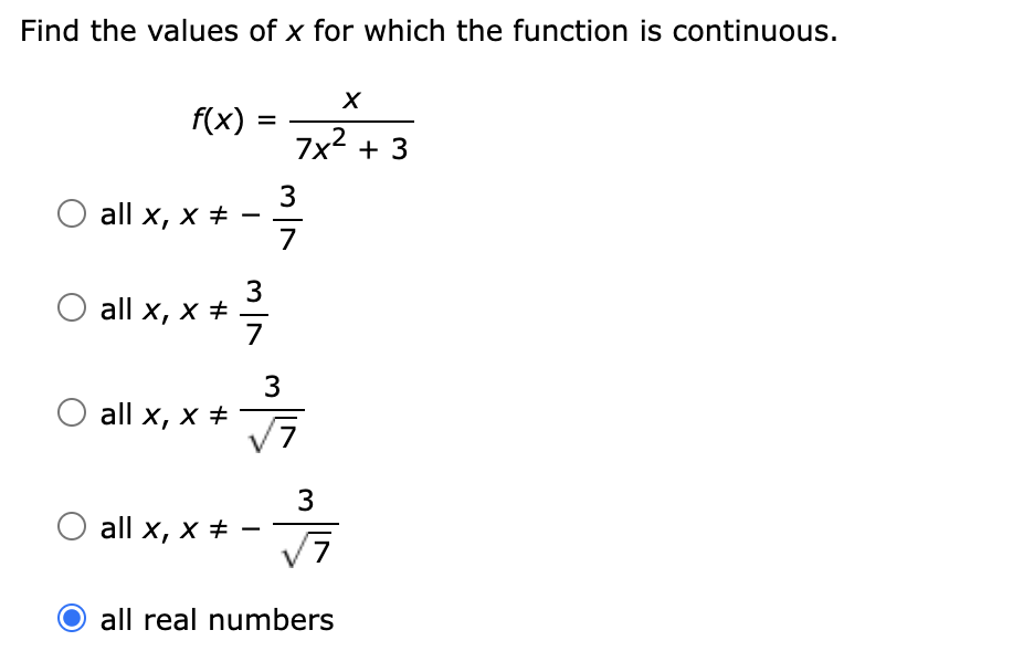 b) for all positive real numbers a and b. 0 True. Take